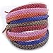 BUGXPRO Leather Mosquito Repellent Bracelets, 10 Pack Pest Control Repellent up to 300Hrs of Insect Protection, Outdoor & Indoor, Wrist Bands for Adults & Kids No Spray, Deet-free All Natural