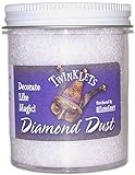FloraCraft Diamond Dust Glitter 6 Ounce Clear Glass