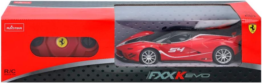 Rastar Coche Teledirigido 1 24 Ferrari Fxx K Evo Color Modelo Surtido Amazon Es Juguetes Y Juegos