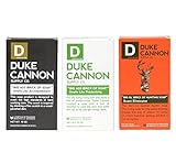 Duke Cannon Big Brick of Soap for Men 3 Bar Variety Set: Productivity, Accomplishment & Big Ol' Brick of Hunting Soap