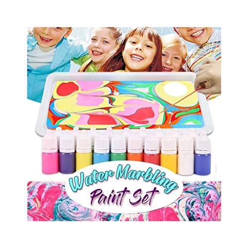 Marbling Painting Kit,Marbling Art for Beginners , DIY Paper Marbling