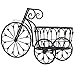 Best Choice Products Patio Mini Garden Bicycle Planter Home Decor Iron Plant Stand