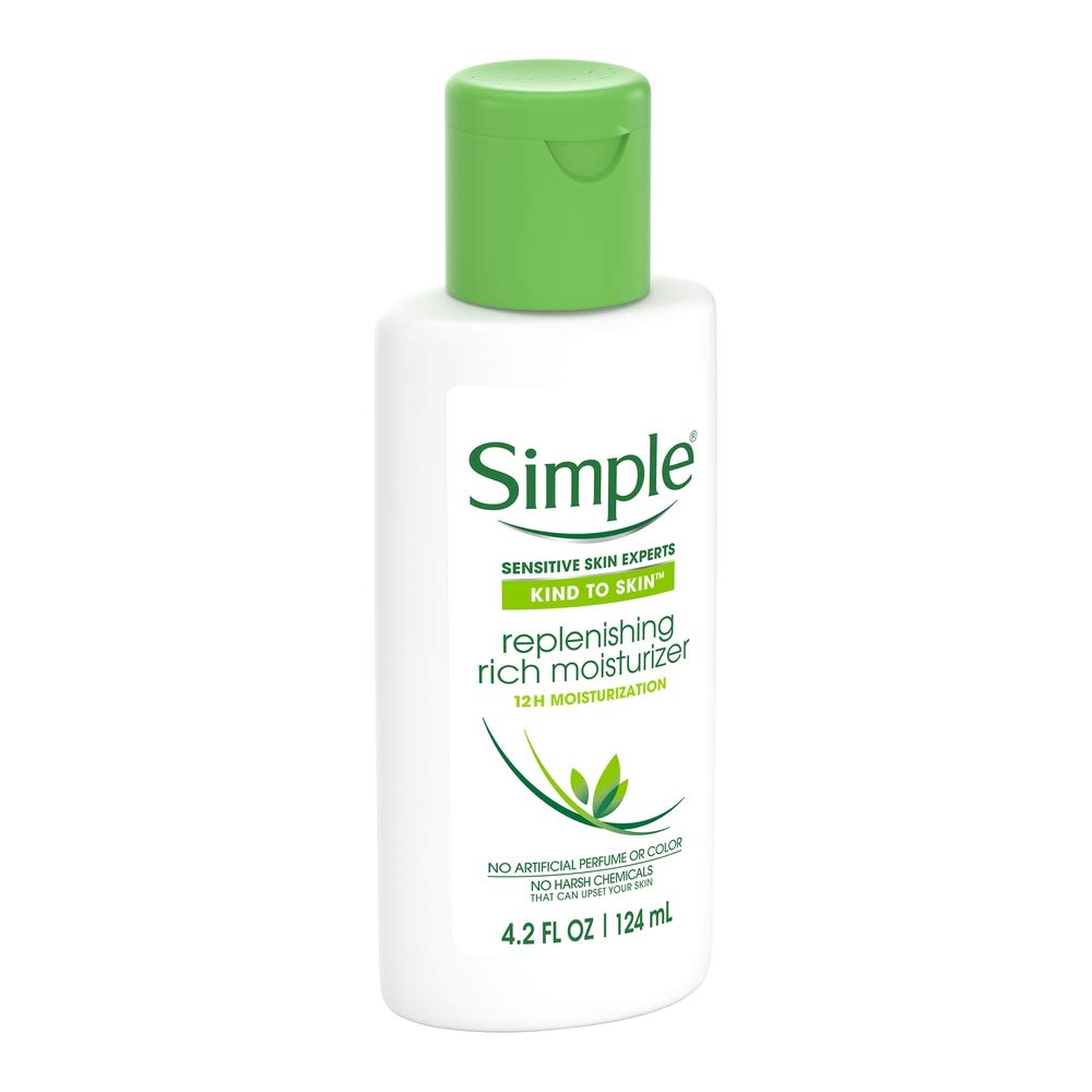 simple rich replenishing moisturizer