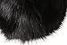 Zeogoo Women Winter Faux Fur Russian Cossack Style Hat Headband Ear Warmer (One Size, Black(FBA))