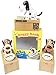 Just us Choken Bako Dog Bank Robotic Coin Munching Toy Money Box White