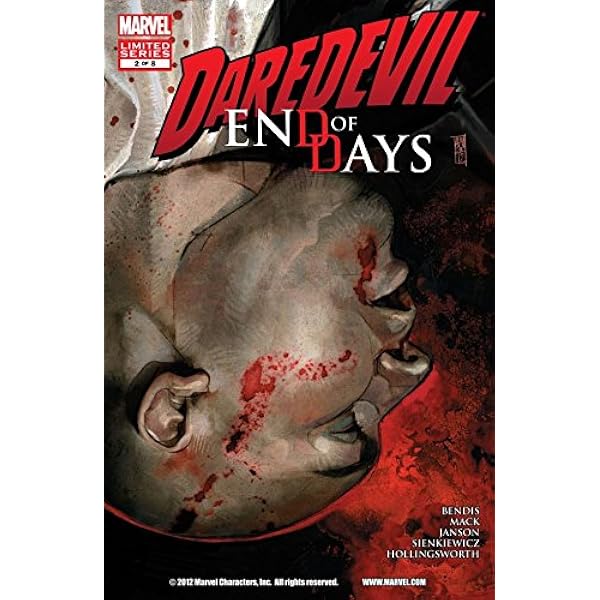 アメコミ・英語　DAREDEVIL: END OF DAYS Amazon.com: Daredevil: End of Days #1 (of 8) eBook : Bendis