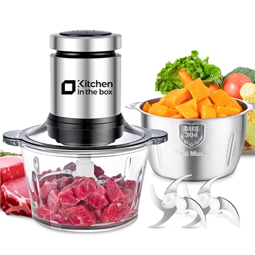 Kitchen in the box Electric Food Processors Small Food Chopper with