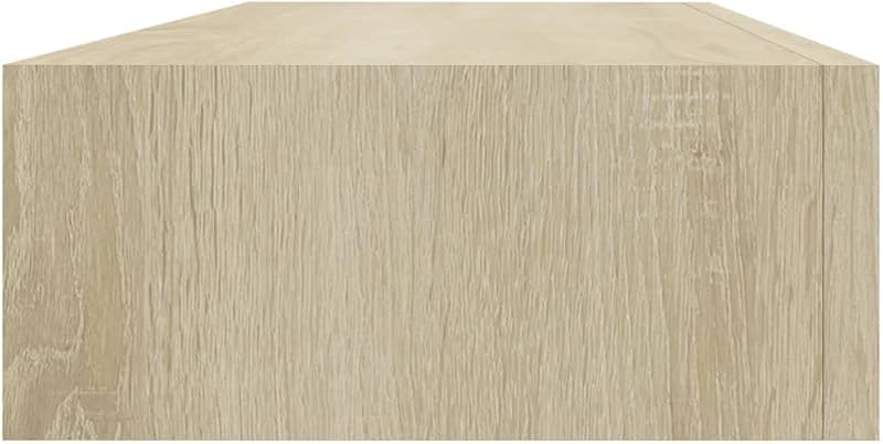 Scaffali con Cassetti da Parete 2 pz Rovere 60x23,5x10 cm MDF — foto 6 di 8