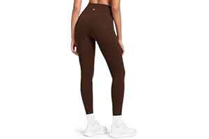 HeyNuts Pure&Plain Workout Pro/Yoga Pro 7/8 Athletic Leggings for Women, High Waisted Compression Tummy Control Pants 25''