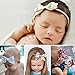 Baby Headbands, 10 pcs Soft Stretchy Hair Bands with 3