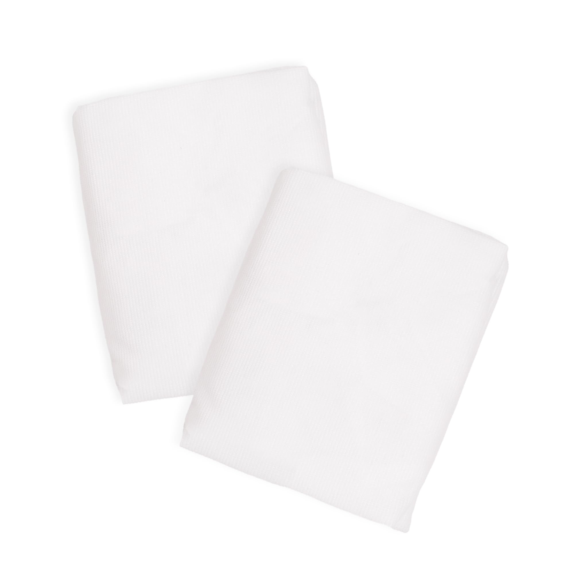 Ti TIN Set of 2 Mattress Protectors for Baby Cot 60 x 120 cm | Soft, Breathable, Waterproof and Antibacterial Mattress Protector | 100% Cotton | Polyurethane Lining | Terry Cloth