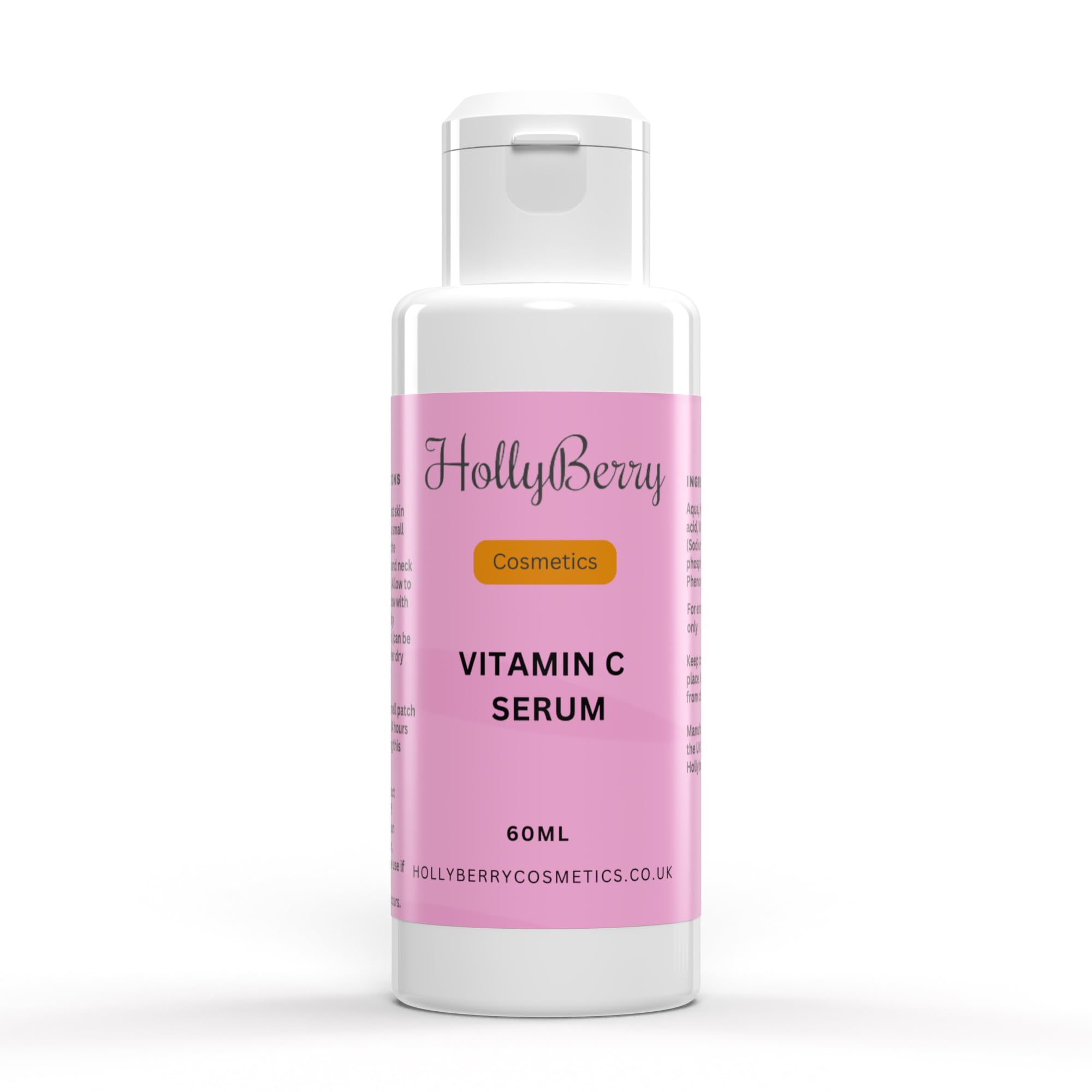 60ml Vitamin C Serum and Hyaluronic Acid, For FACE,LIPS,NECK, Anti Wrinkle, Fine Lines, and Brighten Skin,