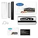 Food Saver ,KOIOS Automatic Multi-use Vacuum Sealer Machine for Food Storage and Preservation, 3mm Sealer Width, Dry & Moist Food Mode, 10 Sealer Bags(FDA-Certified) and Vacuum Tube