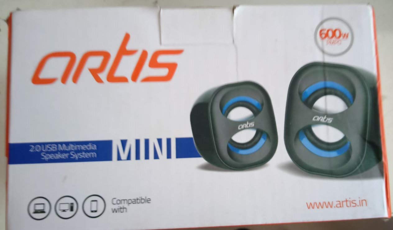 artis mini 2.0 usb multimedia speakers