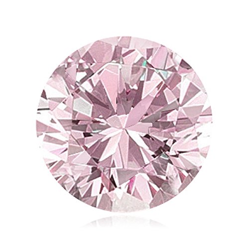 0.01 Cts of 1.3-1.4 mm SI Brilliant Round ( 1 pc ) Loose Natural Fancy Pink Diamond