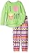 Komar Kids Girls' Long Sleeve 2 Piece Jersey Pajama Set