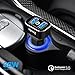 Quick Charge 3.0 Car Charger, Zenda Dual USB 36W Car Charger for iPhone X 8 7s 7 6 6S, iPad Pro Mini, Samsung Note 8 S8 S8 Plus S7 S6 Edge Plus, LG G6 G5 V20 V10, HTC 11 10, Google Nexus 5X 6P