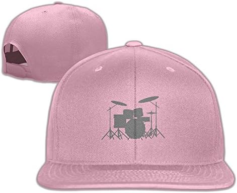 Style Hat Cool Drum Silhouette Drummer Rock Band Baseball Caps Fitted
