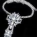 Holylove Colorful Crystal Unique 2016 Statement Body Jewelry Necklace- with Color Box (Silver)