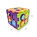 Wishland Baby Toys Activity Cube Baby's First Blocks Geometric Square Shape Sorter Cube