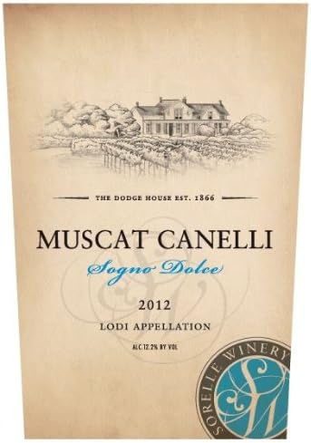 2012 Sorelle Muscat Canelli Lodi 750 mL