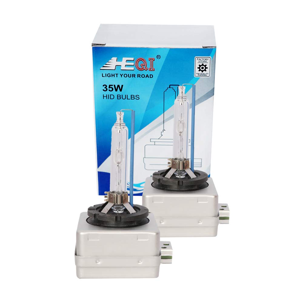 HEQI Auto D3S Xenon HID Headlights Bulb - 8000K 35W Replacement Lights