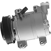 XiaGeng 98490 A/C Compressor with Clutch Compatible with Nissan Rogue 2008-2013,Rogue Select 2014-2015, L4 2.5L, w/One Plug