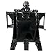Titan Attachments Mini Skid Steer Stump Bucket Grapple, Quick Tach Mounting Style, Ideal for Tree Stumps, Roots, Buried Rock, Single 3,000 PSI Cylinder