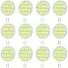 Jenyolon G4 LED Light Bulb 3W, AC/DC 12V, 400 Lumens, Non Dimmable, Side-Pin LED G4 24 SMD, Equivalent to 30W Halogen Bulb, Super White 6000K, 120&deg; Beam Angle, LED Replacement (12 Pack) ...