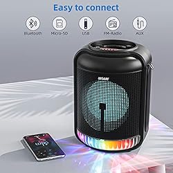 Portable Karaoke Machine with Microphone