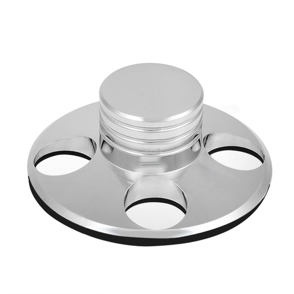 LP Record Clamp, Zinc Alloy Audio Turntable Metal Disc Stabilizer Record Weight