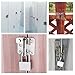 Alise Flip Latch Gate Latch,Shed Door Latch Barn Door Lock Shed Lock Shed Latch,Stainless Steel Locking Latches for Shed Barn Fence Chicken Dog Cage Window Cabinet Backyard Garage,Brushed,S-Size