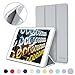 DTTO iPad Mini Case for iPad Mini 3/2/1, Ultra Slim Lightweight Smart Case Trifold Cover Stand with Flexible Soft TPU Back Cover for iPad Apple Mini, Mini 2, Mini 3 [Auto Sleep/Wake](Space Grey)