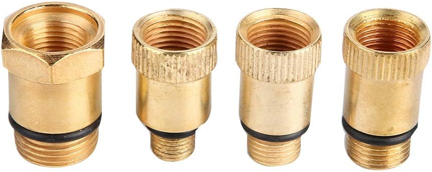 EBTOOLS Copper Gasoline Engine Compression Tester Kit Auto Petrol Gas Engine Cylinder Automotive Test Kit Automotive Tool Gauge with Carrying Case - Image 5