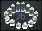 Clear Acrylic Jewelry Display Stand for Ring, Round base, Pack of 14
