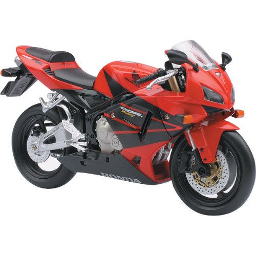 New Ray Honda 2006 CBR600R Replica Motorcycle Toy - Red / 1:12 Scale