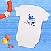 Shark Baby Onesie Bodysuit Shark First Birthday Party Bodysuit for Baby Boy & Girl Cake Smash Party