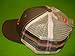 Peterbilt Charcoal Grey Striped Back Mesh Trucker Cap