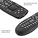 Silicone Case for Logitech Harmony 650,700, 665, Anti- Dust and Anti-Drop Silicone Protective Case Cover for Logitech Harmony 650,700, 665 Remote Controller(Black)