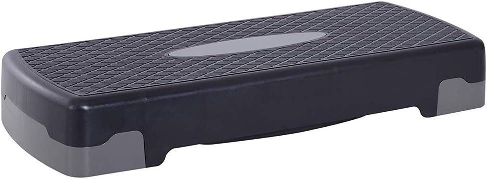 LLMLCF Fitness Exercise Pedal, Home aerobics pedals, Level Aerobic Stepper Adjustable Yoga Step Exercise Fitness Home Gym,A