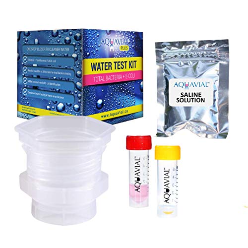 AquaVial Plus Water Test Kit, detects Pseudomonas, Legionella, E
