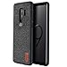 Samsung Galaxy S9 Plus Cases Covers with Full TPU Soft Edges & Art Cloth and Full-Edge Protection Shock- Absorbing & Great Grip Fully Compatibale for Samsung Galaxy S9 Plus(Black).