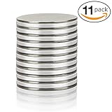 Thin Round Disc Magnets - Diy Strong Neodymium N45 for Refrigerator Button DIY Cup Magnet Craft Hobbies, Science Projects and School Crafts