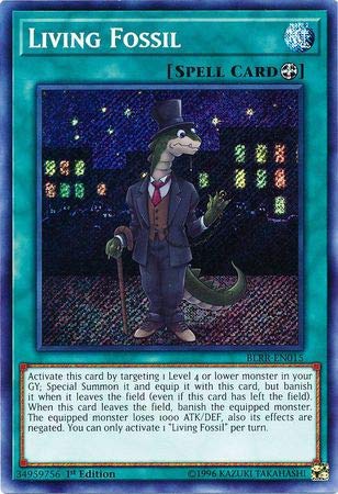 Living Fossil - BLRR-EN015 - Secret Rare - 1st Edition