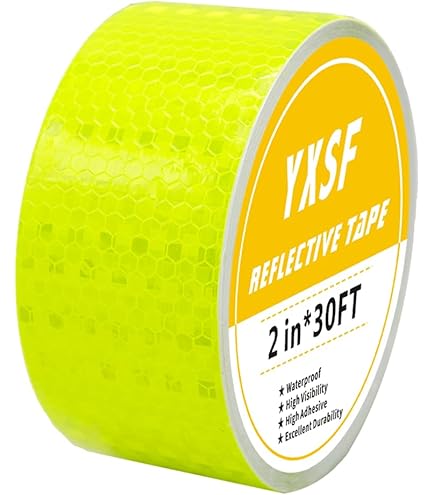 1 Foot - 5.1cm/50mm Honeycomb Cyflect Aufbügeln Klebeband Reflektierend + 716808