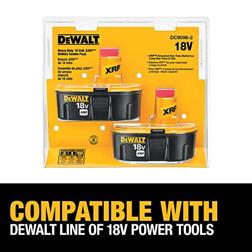 DEWALT 18V Battery, XRP, Combo Pack (DC90962) Pricepulse