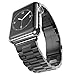 OROBAY Classic Apple Watch Band,Solid Stainless Steel Metal Business Replacement Bracelet Strap iWatch Band Replacement Strap Wristband for Apple iWatch (42mm Black, 42mm)