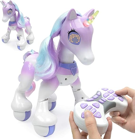 Unicorn Toy Electronic Pet Horse, Electric intelligent Remote Control