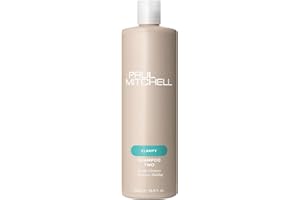 Paul Mitchell Shampoo Two, Clarifying Shampoo, Deep Cleanses + Removes Buildup, For All Hair Types, Especially Oily Hair