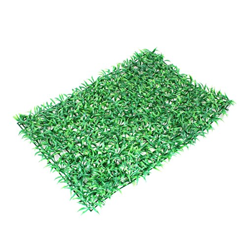 Jardin Plastic Aquarium Grass Lawn Artificial Landscape, Green